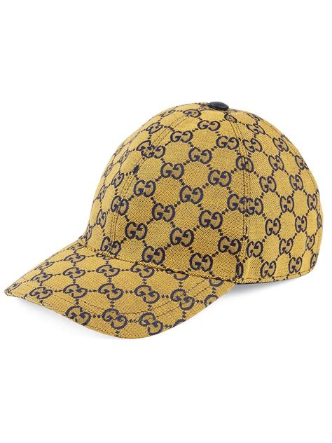 gucci casquette jaune